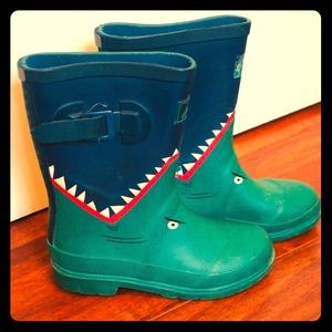 Boys Joules rain boots